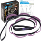 Premium Durable Stretch Straps with Loops, Stretching Strap for Physical Therapy, Multi-Loop Yoga Strap Fitness Exercise Strap for Yoga, Pilates, Dance, Flexibility&Exercise