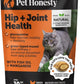 Cat Hip & Joint Health Crunchy & Creamy Chews - Cat Joint Support Supplement with Glucosamine, Health Supplies & Hip Support for Indoor & Outdoor Cats (Chicken 30-Day Supply)