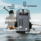 Waterproof Roll Top Kayak Dry Backpack, Floating Outdoor Dry Sack Boating Sailing Canoeing Rafting Fishing Camping 55L Grey