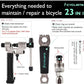 23 Piece Bike Tool Kit - Bicycle Repair Tool Box Compatible - Mountain/Road Bike Maintenance Tool Set with Storage Case