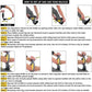 Rolflex Arm & Leg Massager Roller – Muscle Roller to Address Golfer’s Elbow, Tennis Elbow, Carpal Tunnel & More – Arm & Leg Massage Roller for Muscle Tightness & Faster Recovery