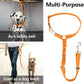 Plutus Pet Dog Seat Belt for Car Headrest, Reflective and Adjustable Restraint with Elastic Bungee for Safety, Vehicle Seatbelt Harness for Small Medium Large Dogs and Cats