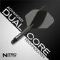 RED DRAGON Darts – Nitro Flite Integrated Flight & Shaft System – No.2 Shape and Design - Available in Short, Intermediate & Medium - Available in Variety of Colours - Professional Darts Accessories
