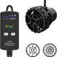hygger Aquarium Wave Maker for 10-20 Gallon Fish Tanks, Adjustable DC Power Heads for Aquarium with Controller, Aquarium Circulation Pump With Magnetic Base for Saltwater Freshwater Tank 790 GPH