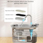 Cat Water Fountain Stainless Steel with Water Level Window,108oz/3.2L Cat Fountain Quiet Automatic Pet Water Fountain for Cats and Small Dogs