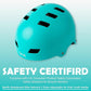 Bike Helmet 3 Sizes for Teenager Kids Youth Adults,Bavilk Skateboard Helmet Adjustable Multi-Sport Bicycle Cycling Scooter Roller Skate Inline Skating Rollerblading for Girls Boys Women Men Teen