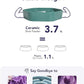 LE TAUCI PET Dog Slow Feeder Bowl Ceramic,3 Cups Puzzle Food Bowl for Small Medium Large Breed, Dog Bowls to Slow Down Eating, Maze