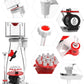 MagTool Aquarium in-Sump DC Protein Skimmer, with Controllable DC Pinwheel Pump for Up to105-135Gal Reef Tank (N130 Plus)