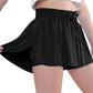 EXARUS Girls Butterfly Shorts Flowy Dance Skirt Cheer Skorts Athletic Tween Clothes Teen Preppy Outfits Flutter Kids