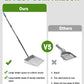 Large Chicken Poop Scooper, Chicken Coop Accessories,Metal Litter Scooper for Chicken,Chicken Coop Cleaning Tools,Heavy Duty Poop Shovel,Chicken Coop Must Haves(Silver)