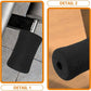 Sponge Foam Foot Pad Roller 2 Pair, Used for Replacing Gym Exercise Equipment, Suitable for 1-inch Rod (Foam 5.3" X 2.9" ；Od X 0.87" Id)