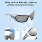 KastKing Hiwassee Polarized Sport Sunglasses for Men and Women, Wrap Sunglasses for Fishing Cycling and Running,UV Protection