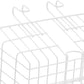 Retrospec Apollo-Lite Lift-Off Bike Basket - Detachable Steel Handlebar Basket with Carrying Handle for Commuting, Shopping & Beach Trips - 14.5in x 9.5in Weather-Resistant Biking Gear