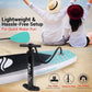 SereneLife Inflatable Stand Up Paddle Board with Premium SUP Accessories – Wide Stable Design with Non-Slip EVA Deck Pad for Adults and Youth of All Skill Levels