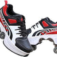 Double-Row Deform Wheel Automatic Walking Shoes Invisible Deformation Roller Skate 2 in 1 Removable Pulley Skates Skating Parkour