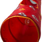 NFL Kansas City Chiefs Cat Tunnel Tube Toy with Plush Football Catnip and Feathers Collapsible Tunnel for Cats to Play, Peek and Hide, Sporty & Fun Cat Tunnel Toy with Team Logo All-Over Design!
