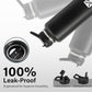 40 oz Insulated Water Bottle | Thickened Stainless Steel Vacuum Metal | Portable Sports Water Jug for Gym and Hiking with Straw, Carrier Bag, Handle Strap | BPA-Free 40 oz, Black