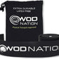 WOD Nation Muscle Floss Bands Recovery Band for Tack and Flossing Sore Muscles and Increasing Mobility : Stretch Band Includes Carrying Case