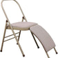 INNOLIFE Yoga Auxiliary Chair with Lumbar Back Support for Iyengar Foldable Balance Training (Grey)