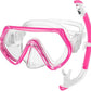 Snorkeling Gear for Kids, Kids Snorkel Set for Ages 3-14, Anti-Fog Diving Mask and Dry Top Snorkel Combo Set, Unisex Swimming Goggles