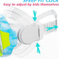 GoseWave Snorkeling Gear for Kids, Kids Snorkel Set for Ages 5-15, Anti-Fog Diving Mask and Dry Top Snorkel Set, Unisex Swimming Goggles with Nose Cover