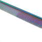 ZoCr Stainless Steel Pet Comb for Dogs Cats, Pet Grooming Comb with Different Spaced Rounded Teeth (Colorful)