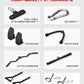 Wall Mount Cable Station, WM1 Cable Crossover Machine with 17 Positions, High and Low Cable Crossover Machine with Removable Footplate for Garage Home Gym