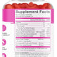SkinnyFit Skinny Gummies Apple Cider Vinegar Gummies w/ The Mother, Healthy Weight, Immune Support, Vitamin B9, B12, Beetroot, Pomegranate, Vegan-Friendly, 60 Count