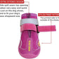 QUMY Dog Shoes for Large Dogs, Medium Dog Boots & Paw Protectors for Winter Snowy Day, Summer Hot Pavement, Water-Resistant in Rainy Weather, Outdoor Walking, Indoor Hardfloors Skid-Resistant Sole