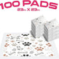 Disposable Dog Training Pads – Highly Absorbent Pee Pads with Quick-Dry Gel, Leak Proof Backing, Pheromonal Attractant for Housebreaking and Indoor Potty Training – 23 x 23 in (100 Count)