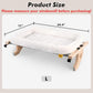 AMOSIJOY Cat Sill Window Perch Sturdy Hammock Seat with Cushion Bed Cover, Wood & Metal Frame for Large Cats, Easy to Adjust Windowsill, Bedside, Drawer and Cabinet (L)