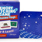 Menique U.S. States Flags Memory Matching Game – 100 Cards (50 Pairs) – Learn State Flags, Capitals & Abbreviations – Educational Card Game for Kids and Adults