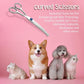 LILYS PET 6.5" Right-handed Pet Round-Tip Grooming Stainless steel Safety Grooming for Dogs and Cats (Curved Scissor)