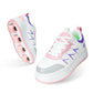Roller Skate Shoes & Sneakers with Wheels, Outdoor Roller Skates for Girls Boys, Shoes with Wheels for Christmas Birthday Gift