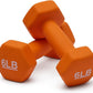 Amazon Basics Neoprene Dumbbell Hand Weights for Exercise and Muscle Toning