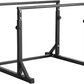 VEVOR Dip Bar, 800 lbs Capacity, Heave Duty Dip Stand Station with Adjustable Height, Fitness Workout Dip Bar Station Stabilizer Parallette Push Up Stand, Parallel Bars for Strength Training Home Gym