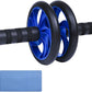 AB Wheel Roller, Exercise Abdominal Fitness Wheel, Work-out Strength-Training Roller, 11"W