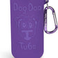 Dog Doo Tube Filled Dog Waste Bag Holders - Reusable Dog Poop Bag Tubes Designed to Keep in Odors and Germs