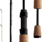 PURELURE Titanium-T Ultralight Fishing Rod Spinning & Casting for Trout Panfish, Carbon Fiber BFS Rod 2Pcs, Titanium Tip & Guides, Cork Handle, 5-6ft Stream Rod XUL Power, Fast/Moderate Fast Action