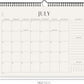 Jotsome Wall Calendar 2025-2026, Academic Monthly Wall Calendar From July 2025 to December 2026 14.2x11.2 inch for Home and Office, Easy Planning