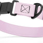 Dogline Biothane Waterproof Dog Collar with Herm Sprenger Stainless Steel Quick Release Buckle – Heavy Duty Tactical Durable Collar for Dogs – Comfortable and Safe Pet Collar, W 3/4" L 12-19", Pastel