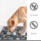 Pet Feeding Mat-Absorbent Dog Mat for Food and Water Bowl-No Stains Quick Dry Water Dispenser Mat-Dog Accessories Pet Supplies-Bowl for Messy Drinkers（DARKFLOWERS,17"x34"