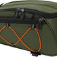 MOSISO Bike Rack Bag with 2 Removable Panniers, Waterproof Bike Trunk Cooler Storage Handbag Insulated Bicycle Rear Seat Pouch, Bicycle Storage Saddle Shoulder Bag Cycling Luggage Pouch, Army Green