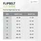 FlipBelt Classic Running Belt, Running Fanny Pack for Women and Men, USA Company