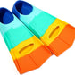 Kids Swim Fins,Short Kids Fins Youth Swimming Flippers for Lap Swimming Training for Children Girls Boys Beginners