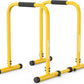 Sportsroyals Adjustable Dip Bar Station, Heavy Duty Parallette & Parallel Bars, 400LBS Stable Dip Stands for Home Gym, Calisthenics & Upper Body Workout Equipment