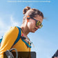 CXK Open Ear Headphones, Bluetooth 5.4 True Wireless Earbuds Bone Conduction Headphones with 60Hrs Stereo Sound, 0.27oz Lightweight Design Open Earbuds with Mic, IPX6 Waterproof Fit Running, Black