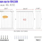 Extra Wide Baby Gate 85.8-104.5 Inch, Pressure Mounted No Drilling, for Stairs & Doorways, Metal White Indoor Safety Gate for Kids and Dogs