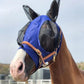 Horse Fly Mask Super Comfort Horse Fly Mask Elasticity Fly Mask with Ears We Only Make Products That Horses Like… (DK Blue, M)