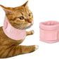 MANON ROSA Dog Neck Brace Elizabethan Collar for Pet After Surgery Recovery Adjustable Breathable Neck Cervical Cone for Small Medium Dogs Puppies Kittens with Spinal IVDD Issues (M 5.9-12.6",Pink)